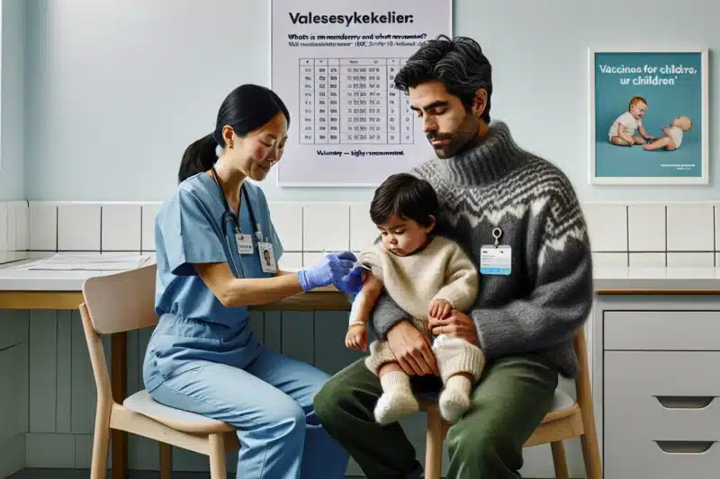 Vaksiner for barn: hva er obligatorisk og hva er anbefalt?